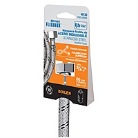 Manguera de hule, 3/4x3/4', 60cm, acero, usos generales - FBO-3460X / 49130 Manguera de hule, 3/4x3/4', 60cm, acero, usos generales - FBO-3460X / 49130