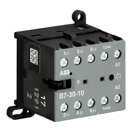Mini Contactor ABB 220-240V, AC - 3 NA - 0 NC - Terminales de tornillo, B7-30-10-80 - GJL1311001R8100