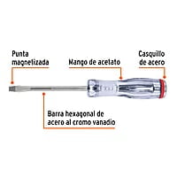 Desarmador de golpe, 1/4X4', plano - GO-1/4X4P / 14158 Desarmador de golpe, 1/4X4', plano - GO-1/4X4P / 14158