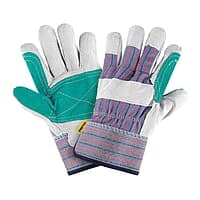 Guantes de carnaza y loneta con refuerzo, unitalla, Pretul - GU-215P / 29977 Guantes de carnaza y loneta con refuerzo, unitalla, Pretul - GU-215P / 29977