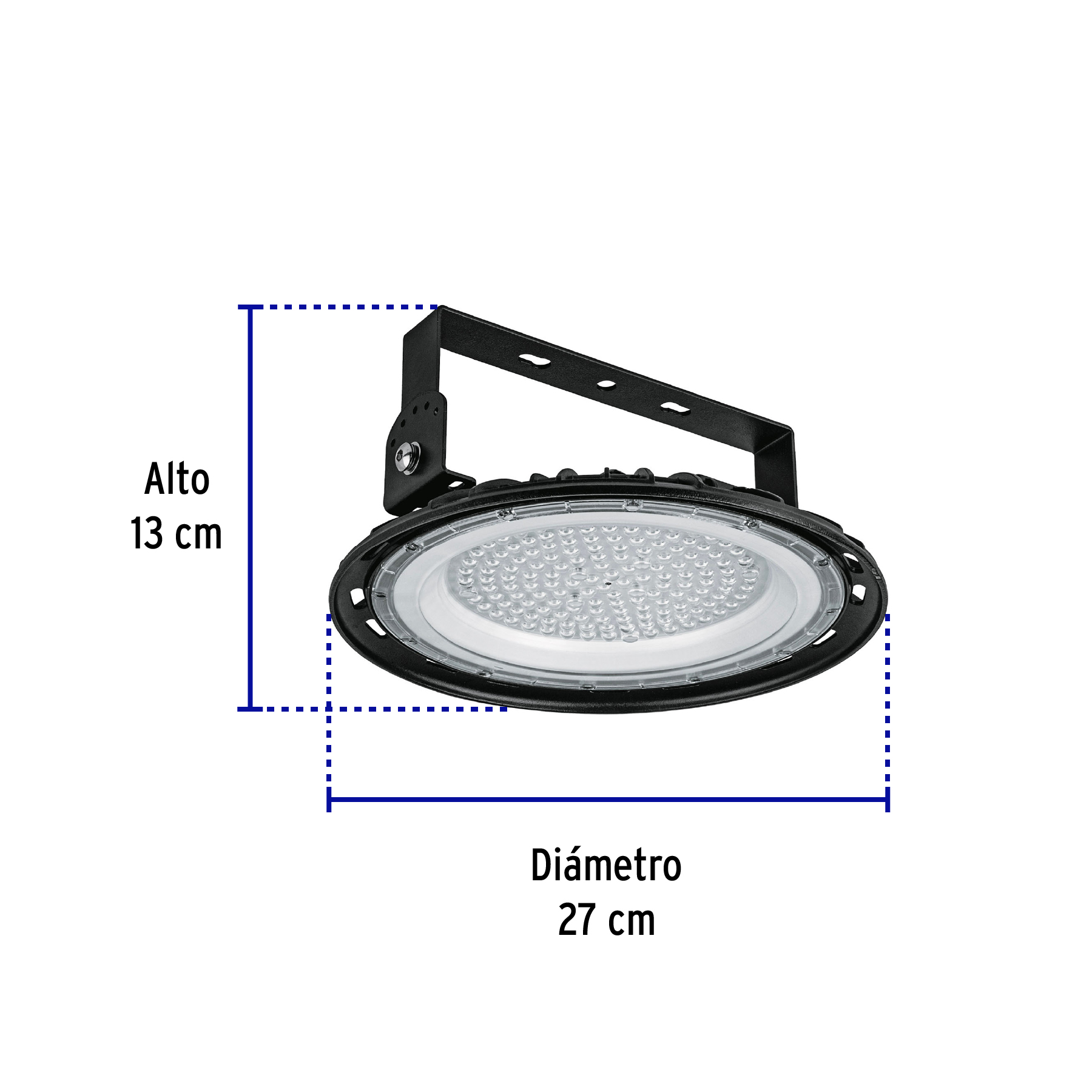 Luminario LED High Bay 100 W 6500 K, VOLTECK-HB-100L / 46792