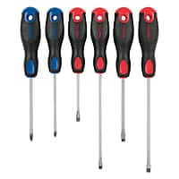 Juego de 6 desarmadores mango Comfort Grip, Pretul - JD-6BP / 20220 Juego de 6 desarmadores mango Comfort Grip, Pretul - JD-6BP / 20220