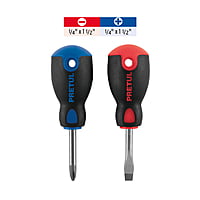Juego desarmadores, tipo trompo, 2 pzas,Comfort Grip, Pretul - JDT-2BP / 20217 Juego desarmadores, tipo trompo, 2 pzas,Comfort Grip, Pretul - JDT-2BP / 20217