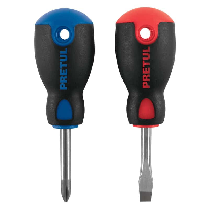 Juego desarmadores, tipo trompo, 2 pzas,Comfort Grip, Pretul - JDT-2BP / 20217 Juego desarmadores, tipo trompo, 2 pzas,Comfort Grip, Pretul - JDT-2BP / 20217