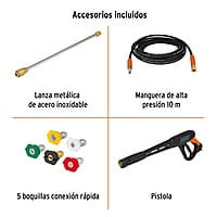Hidrolavadora con motor a gasolina, 4000 PSI - LAGAS-4000 / 12910 Hidrolavadora con motor a gasolina, 4000 PSI - LAGAS-4000 / 12910