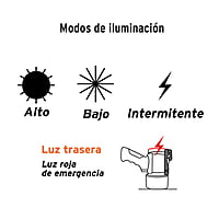 Lámpara recargable de LED alta potencia, 300 lm - LARE-300 / 12983 Lámpara recargable de LED alta potencia, 300 lm - LARE-300 / 12983