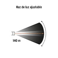 Linterna de minero, 125 lúmenes, 1 LED, recargable - LI-CA-60R / 10617 Linterna de minero, 125 lúmenes, 1 LED, recargable - LI-CA-60R / 10617
