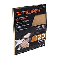 Lija para madera papel cabinet, grano 120 - LIMA-120 / 11612 Lija para madera papel cabinet, grano 120 - LIMA-120 / 11612