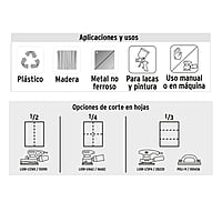 Lija para madera papel cabinet, grano 36 - LIMA-36 / 11606 Lija para madera papel cabinet, grano 36 - LIMA-36 / 11606
