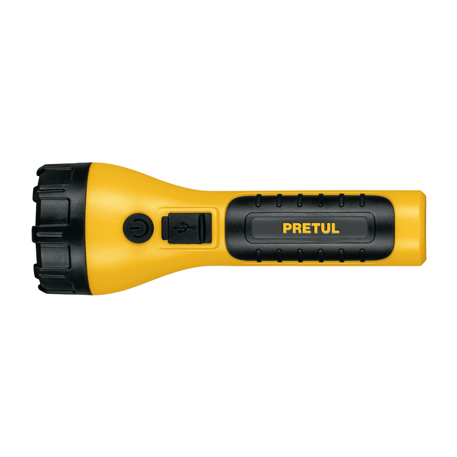 Linterna plástica de LED, 180 lm, recargable, PRETUL-LIRE-180P / 26102