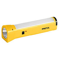 Linterna recargable con lámpara de emergencia,280 lm, Pretul - LIRE-200P / 26070 Linterna recargable con lámpara de emergencia,280 lm, Pretul - LIRE-200P / 26070