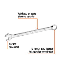 Llave combinada, extralarga, 5/8' x 240 mm - LL-2020 / 15596 Llave combinada, extralarga, 5/8' x 240 mm - LL-2020 / 15596