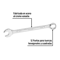 Llave combinada, 11/16' x 210 mm, Pretul - LL-2022P / 21887