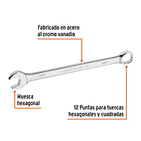 Llave combinada, extralarga, 3/4' x 279 mm - LL-1224 / 15598 Llave combinada, extralarga, 3/4' x 279 mm - LL-1224 / 15598