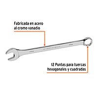 Llave combinada, extralarga, milimétrica, 29 x 390 mm - LL-2029M / 13815