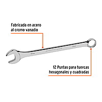 Llave combinada, extralarga, milimétrica, 32 x 425 mm - LL-2032M / 13817 Llave combinada, extralarga, milimétrica, 32 x 425 mm - LL-2032M / 13817