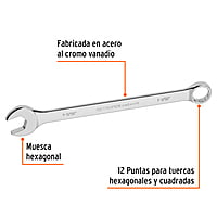 Llave combinada, extralarga, 1-1/16' x 385 mm - LL-2034 / 15603 Llave combinada, extralarga, 1-1/16' x 385 mm - LL-2034 / 15603