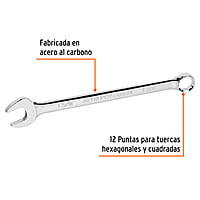 Llave combinada, extralarga, 1-5/16' x 468 mm - LL-2042 / 15606 Llave combinada, extralarga, 1-5/16' x 468 mm - LL-2042 / 15606