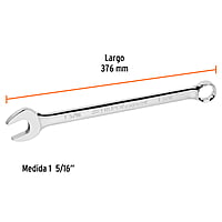 Llave combinada, extralarga, 1-5/16' x 468 mm - LL-2042 / 15606 Llave combinada, extralarga, 1-5/16' x 468 mm - LL-2042 / 15606