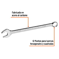 Llave combinada, extralarga, 1-3/8' x 468 mm - LL-2044 / 15607