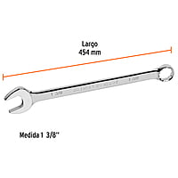 Llave combinada, extralarga, 1-3/8' x 468 mm - LL-2044 / 15607