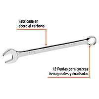 Llave combinada, extralarga, 1-1/2' x 508 mm - LL-2048 / 15609