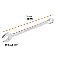 Llave combinada, extralarga, 1-5/8' x 548 mm - LL-2052 / 15631 Llave combinada, extralarga, 1-5/8' x 548 mm - LL-2052 / 15631