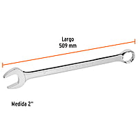 Llave combinada, extralarga, 2' x 648 mm - LL-2064 / 15666 Llave combinada, extralarga, 2' x 648 mm - LL-2064 / 15666