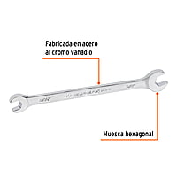 Llave española, 5/16 x 3/8' x 135 mm - LL-3020 / 15682