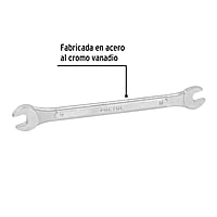 Llave española, milimétrica, 8 x 9 x 140 mm, Pretul - LL-30809MP / 21971