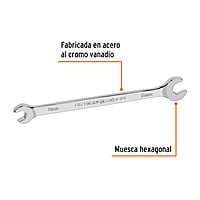 Llave española, milimétrica, 8 x 10 x 133 mm - LL-30810 / 15707 Llave española, milimétrica, 8 x 10 x 133 mm - LL-30810 / 15707
