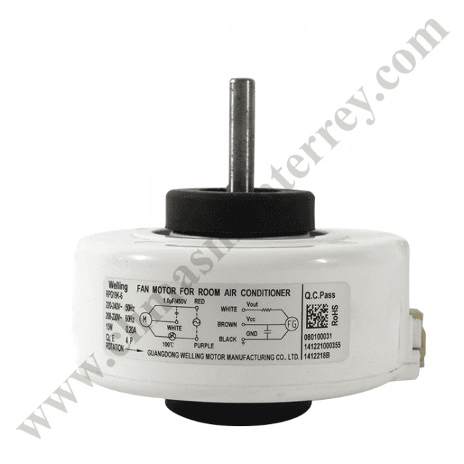 Motor Evaporador, 1 Ton 220V, 20A, 15W, Rpg19K-6 - Rpg19K-6 Motor Evaporador, 1 Ton 220V, 20A, 15W, Rpg19K-6 - Rpg19K-6