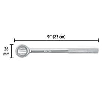 Matraca cuadro 1/2' cabeza redonda, Pretul - M-1252P / 21150 Matraca cuadro 1/2' cabeza redonda, Pretul - M-1252P / 21150