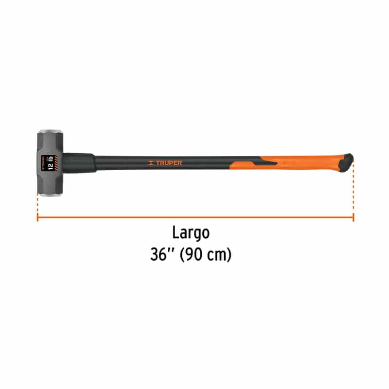 marro-octagonal-12-lb-mango-fibra-de-vidrio-36-truper-md-12f-16542 marro-octagonal-12-lb-mango-fibra-de-vidrio-36-truper-md-12f-16542