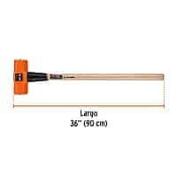 marro-octagonal-20-lb-mango-de-madera-36-truper-md-20m-16516 marro-octagonal-20-lb-mango-de-madera-36-truper-md-20m-16516
