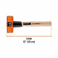 marro-octagonal-3-lb-mango-de-madera-12-truper-md-3m-16507 marro-octagonal-3-lb-mango-de-madera-12-truper-md-3m-16507
