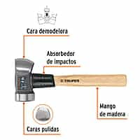 marro-demoledor-4-lb-mango-de-madera-12-truper-md-4hx-11256 marro-demoledor-4-lb-mango-de-madera-12-truper-md-4hx-11256