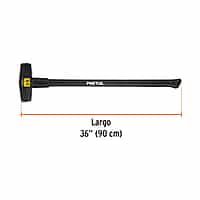 marro-tipo-nevada-6-lbs-mango-36-pretul-md-6mp-22203 marro-tipo-nevada-6-lbs-mango-36-pretul-md-6mp-22203