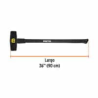 marro-tipo-nevada-8-lbs-mango-36-pretul-md-8mp-22205 marro-tipo-nevada-8-lbs-mango-36-pretul-md-8mp-22205