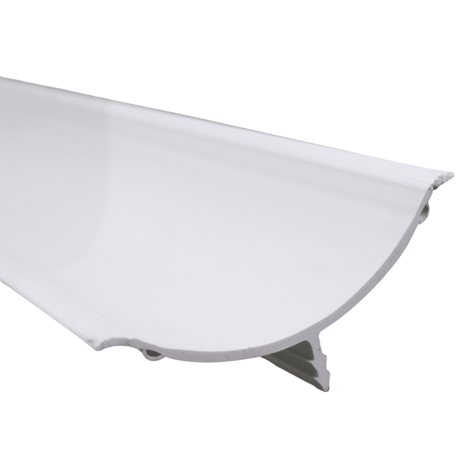 Moldura Curva Sanitaria PVC de 120In Snap - MOLDU0000001