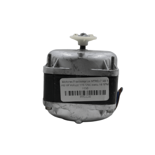 Motores Fraccionarios MTRELC140 1/40 HP Voltaje 115/1/60 watts 18 RPM 1550 Motores Fraccionarios MTRELC140 1/40 HP Voltaje 115/1/60 watts 18 RPM 1550