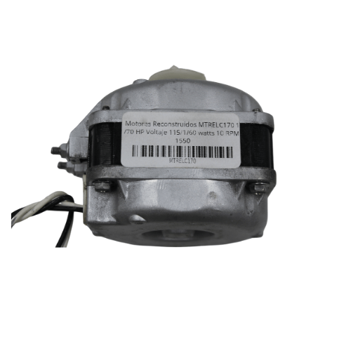 Motores Reconstruidos MTRELC170 1/70 HP Voltaje 115/1/60 watts 10 RPM 1550 Motores Reconstruidos MTRELC170 1/70 HP Voltaje 115/1/60 watts 10 RPM 1550