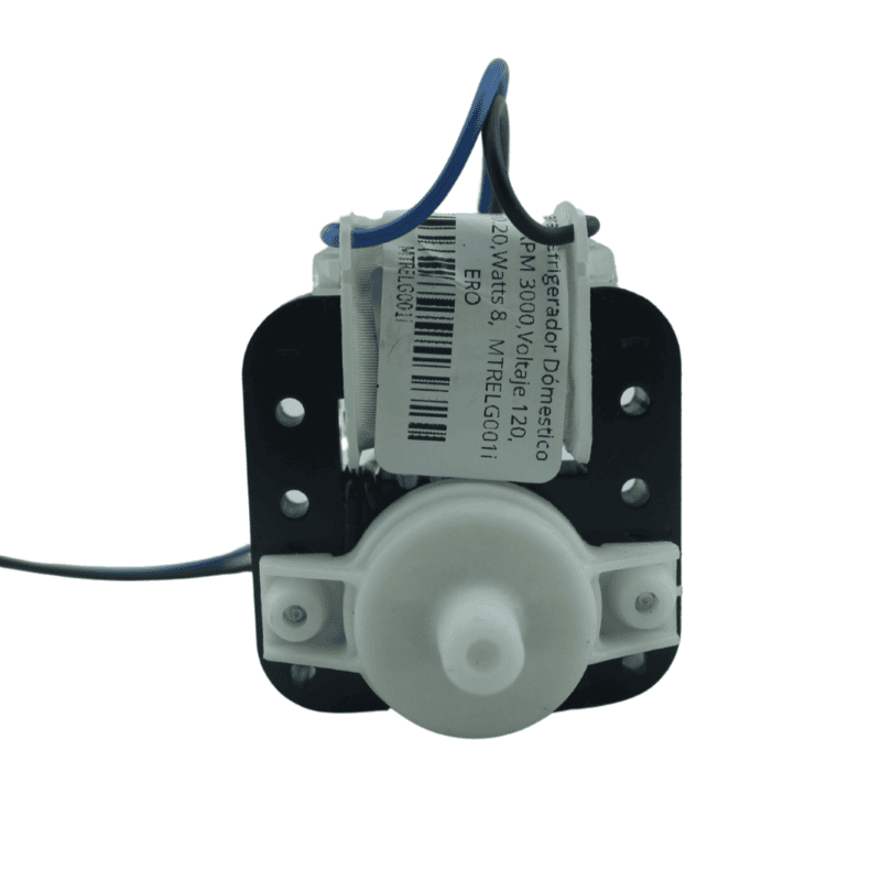 Motor para Refrigerador Dómestico HZ 50/60, RPM 3000,Voltaje 120, Amperes 0.20,Watts 8, MTRELG001i ERO Motor para Refrigerador Dómestico HZ 50/60, RPM 3000,Voltaje 120, Amperes 0.20,Watts 8, MTRELG001i ERO