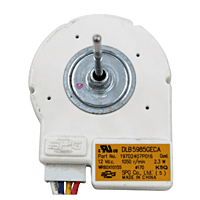 Motor para Refrigerador Dómestico HZ 60, RPM 1050,Voltaje 12, Amperes 0.2,Watts 2.3, MTREMB004 ERO