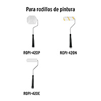 Maneral para mini-rodillo, 4' x 7 mm - MAROD-371 / 10742 Maneral para mini-rodillo, 4' x 7 mm - MAROD-371 / 10742