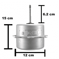 Motor Minisplit, Condesador Mirage, 1Ton, 220V, 25Whats, 0.38 A, 6P, Capacitor 1.5Uf 450V,Rotacion Derecha, Modelo Ydk-025Q6113D-01 - 1333527 Motor Minisplit, Condesador Mirage, 1Ton, 220V, 25Whats, 0.38 A, 6P, Capacitor 1.5Uf 450V,Rotacion Derecha, Modelo Ydk-025Q6113D-01 - 1333527