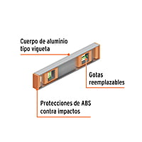 nivel-profesional-de-12-con-protección-de-abs-truper-np-12-17030 nivel-profesional-de-12-con-protección-de-abs-truper-np-12-17030
