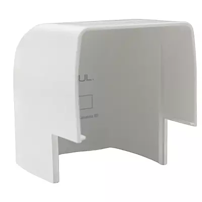 Codo Exterior 90° para Canaleta Blanco 80mm, OPTIMAL DUCT - ODCO.80
