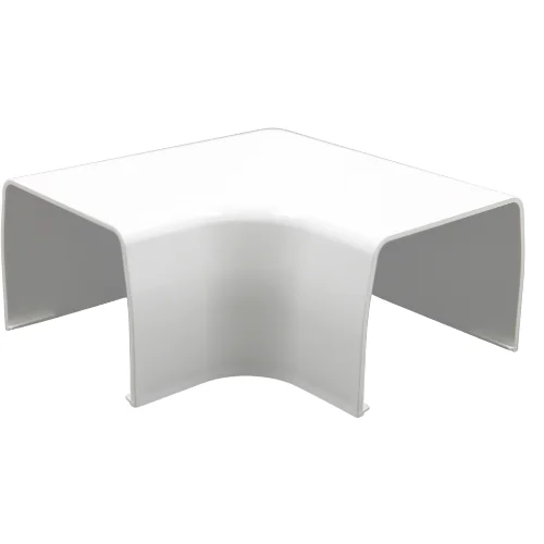 Codo Plano 90° para Canaleta Blanco 110mm, OPTIMAL DUCT - ODFE.110