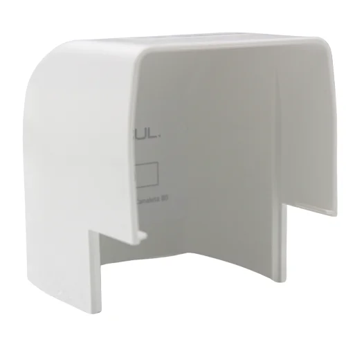 Codo Exterior 90° para Canaleta Blanco 110mm, OPTIMAL DUCT - ODOC.110